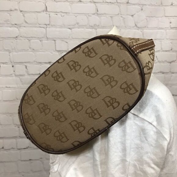 Vintage DOONEY & BOURKE monogram canvas mini bag - Picture 6 of 16